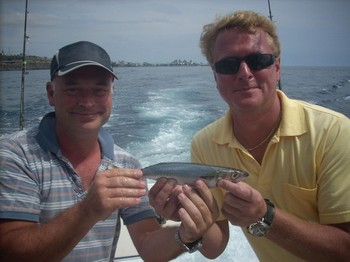 2 stora vänner Cavalier & Blue Marlin Sport Fishing Gran Canaria