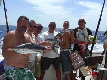 skipjack tunas Cavalier & Blue Marlin Sport Fishing Gran Canaria