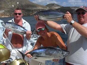 12/10 skipjack tuna Cavalier & Blue Marlin Sport Fishing Gran Canaria
