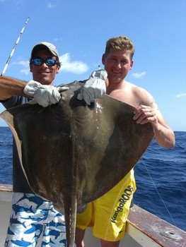 roughtail stingray Cavalier & Blue Marlin Sport Fishing Gran Canaria