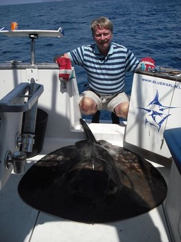 26/03 roughtail stingray Cavalier & Blue Marlin Sport Fishing Gran Canaria