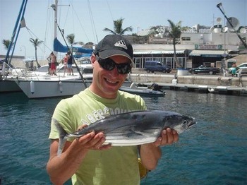 04/09 skipjack tuna Cavalier & Blue Marlin Sport Fishing Gran Canaria