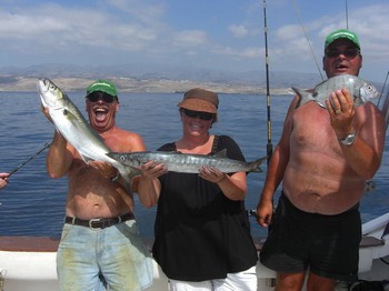 pescadores felices Cavalier & Blue Marlin Sport Fishing Gran Canaria
