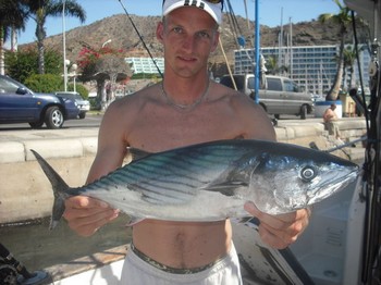 21/10 bonito atlántico Cavalier & Blue Marlin Sport Fishing Gran Canaria