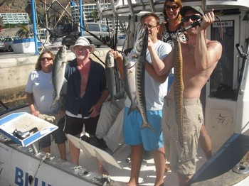 05/11 happy fishermen Cavalier & Blue Marlin Sport Fishing Gran Canaria