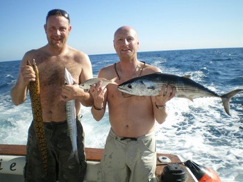 Schöner Fang Cavalier & Blue Marlin Sportfischen Gran Canaria