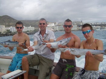 14/03 Trevlig fångst Cavalier & Blue Marlin Sport Fishing Gran Canaria