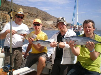 15/03 Glada kunder Cavalier & Blue Marlin Sport Fishing Gran Canaria