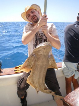 22/03 Engelhai Cavalier & Blue Marlin Sport Fishing Gran Canaria