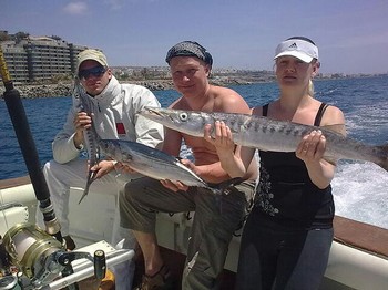 06/04 Satisfied Fishermen Cavalier & Blue Marlin Sport Fishing Gran Canaria