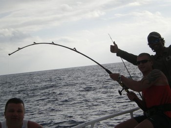 07/05 Hooked up Cavalier & Blue Marlin Sport Fishing Gran Canaria