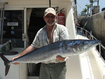 17/08 Wahoo - 23 kilo Wahoo caught by Freek Morees Cavalier & Blue Marlin Sport Fishing Gran Canaria