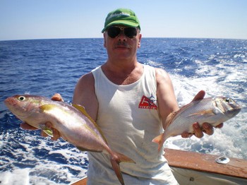 Happy Peter Cavalier & Blue Marlin Sport Fishing Gran Canaria