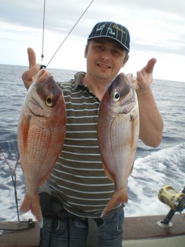 Red Snappers Cavalier & Blue Marlin Sport Fishing Gran Canaria
