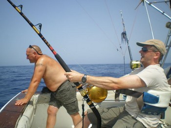 hooked up Cavalier & Blue Marlin Pesca sportiva Gran Canaria