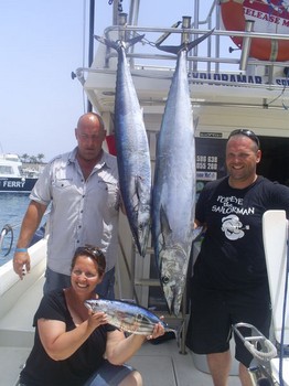 well done Cavalier & Blue Marlin Pesca sportiva Gran Canaria