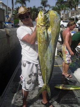 35 kg Dorado Cavalier & Blue Marlin Sport Fishing Gran Canaria