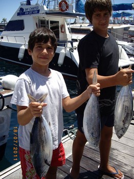Atunes barrilete Cavalier & Blue Marlin Sport Fishing Gran Canaria