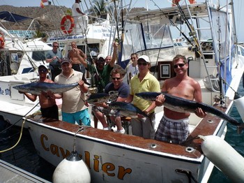 10/08 Yellowfins and Wahoo's Cavalier & Blue Marlin Sport Fishing Gran Canaria