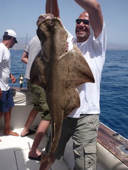 07/09 Angel shark Cavalier & Blue Marlin Sport Fishing Gran Canaria
