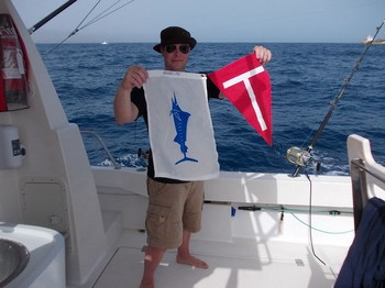 tag flags Cavalier & Blue Marlin Sport Fishing Gran Canaria