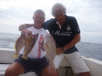 two friends Cavalier & Blue Marlin Sport Fishing Gran Canaria
