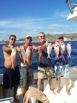 25/01  Red Snappers Cavalier & Blue Marlin Sport Fishing Gran Canaria
