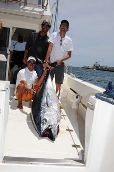 Big Eye Tuna 100 kilo Cavalier & Blue Marlin Sport Fishing Gran Canaria