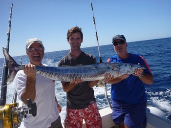 Wahoo - The family Cheritis Constantinos from Greece Cavalier & Blue Marlin Sport Fishing Gran Canaria