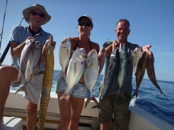 Satisfied Anglers - Congratulations to Wendy, Erik and Hans from Holland Cavalier & Blue Marlin Sport Fishing Gran Canaria