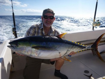 Yellowfin Tuna caught by Freek Morees from Holland Cavalier & Blue Marlin Sport Fishing Gran Canaria