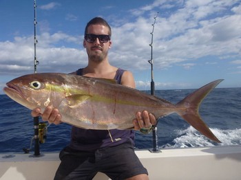 Amberjack - Great Catch of Amberjack Cavalier & Blue Marlin Sport Fishing Gran Canaria
