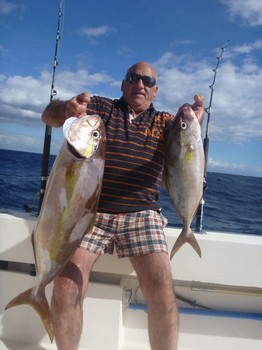 Amberjacks - Congratulations, well done Cavalier & Blue Marlin Sport Fishing Gran Canaria