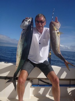 Jaap Kloos from Holland on the Cavalier Cavalier & Blue Marlin Sport Fishing Gran Canaria