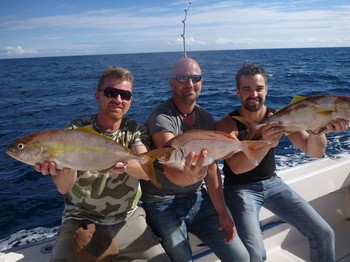 Satisfied Anglers - Satisfied anglers on the boat Cavalier Cavalier & Blue Marlin Sport Fishing Gran Canaria