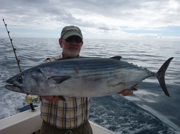 Nordatlantischer Bonito für Freek Morees Cavalier & Blue Marlin Sportfischen Gran Canaria