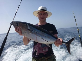 Albacore Tuna - Remco de Jong from the Netherlands Cavalier & Blue Marlin Pesca sportiva Gran Canaria