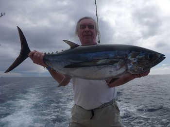 Albacore Thunfisch - Egon Borosky aus Deutschland auf dem Boot Cavalier Cavalier & Blue Marlin Sportfischen Gran Canaria