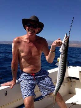 Barracuda caught by Patrick from England Cavalier & Blue Marlin Sport Fishing Gran Canaria