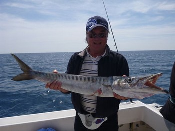 Barracuda caught by Ralf Gustavson from Finland Cavalier & Blue Marlin Sport Fishing Gran Canaria
