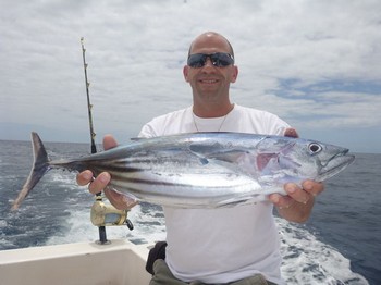 Atún listado capturado por Peter van Dijk desde Holanda Pesca Deportiva Cavalier & Blue Marlin Gran Canaria