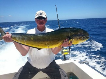 Dorado caught by Ruud Sormani Cavalier & Blue Marlin Sport Fishing Gran Canaria