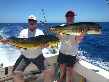 Dorado's - Ruud Sormani & Bob Lynn Cavalier & Blue Marlin Sport Fishing Gran Canaria