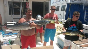Wahoo y Dorado's Cavalier & Blue Marlin Sport Fishing Gran Canaria