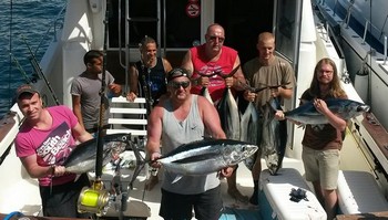 Satisfied fishermen - Satisfied anglers Cavalier & Blue Marlin Sport Fishing Gran Canaria