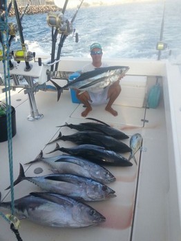 El Big Boss desde el barco Cavalier Cavalier & Blue Marlin Sport Fishing Gran Canaria