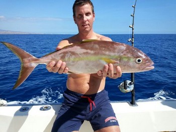 Amberjack - Makael Larsson de Suecia en el barco Cavalier Cavalier & Blue Marlin Sport Fishing Gran Canaria