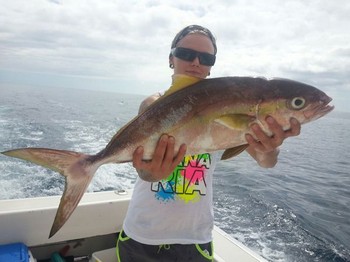 Amberjack - Glückwunsch Cavalier & Blue Marlin Sport Fishing Gran Canaria