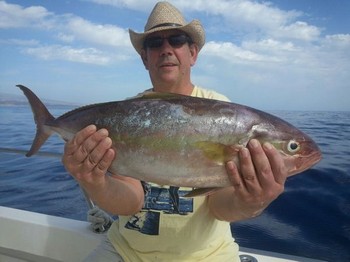 Amberjack von Bryan Bisson auf dem Cavalier gefangen Cavalier & Blue Marlin Sport Fishing Gran Canaria