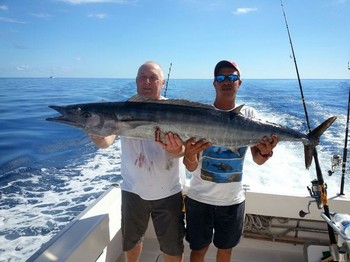 Feliz cumpleaños: un regalo de cumpleaños para Cees Pipping de Holanda. Cavalier & Blue Marlin Sport Fishing Gran Canaria